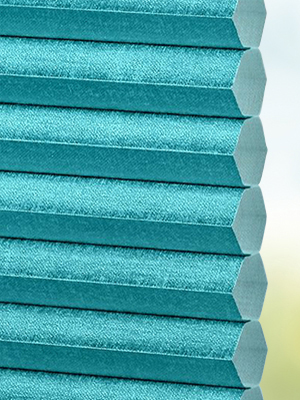 Stoff Plissee Ma&szlig;anfertigung DUETTE® Pearl Topar turquoise 2901