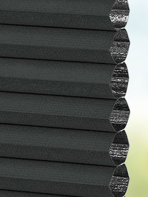 Stoff Plissee Ma&szlig;anfertigung DUETTE® Unix Darkening black 1858