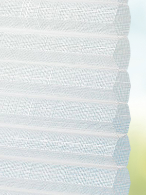 Stoff Plissee Ma&szlig;anfertigung DUETTE® Batiste sheer snow 0000